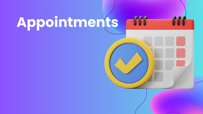 Sell your services and book Appointments in one step.